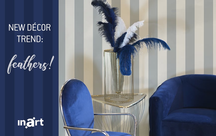 New décor trend: feathers!
