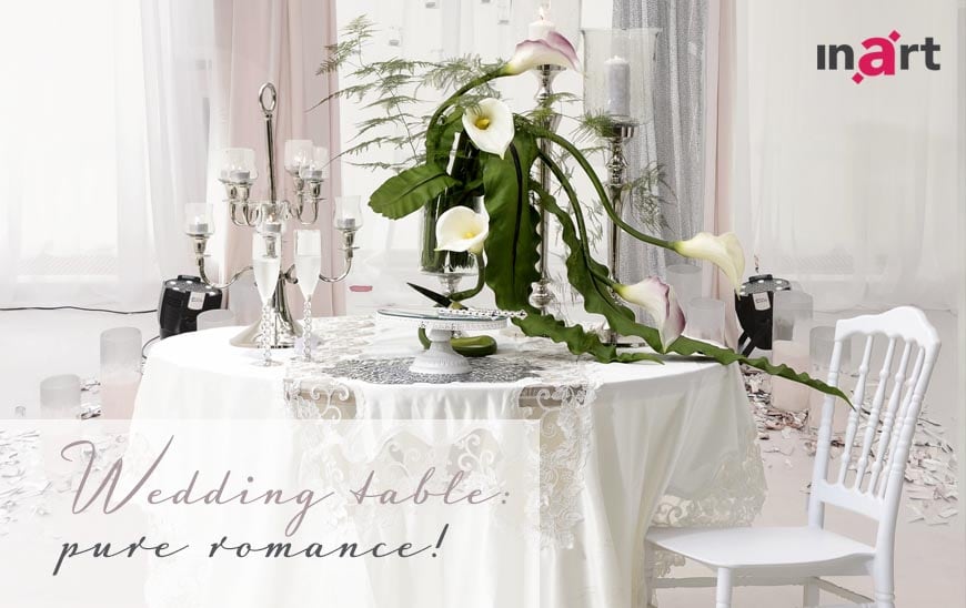 Τραπέζι γάμου: Απόλυτος ρομαντισμός!
