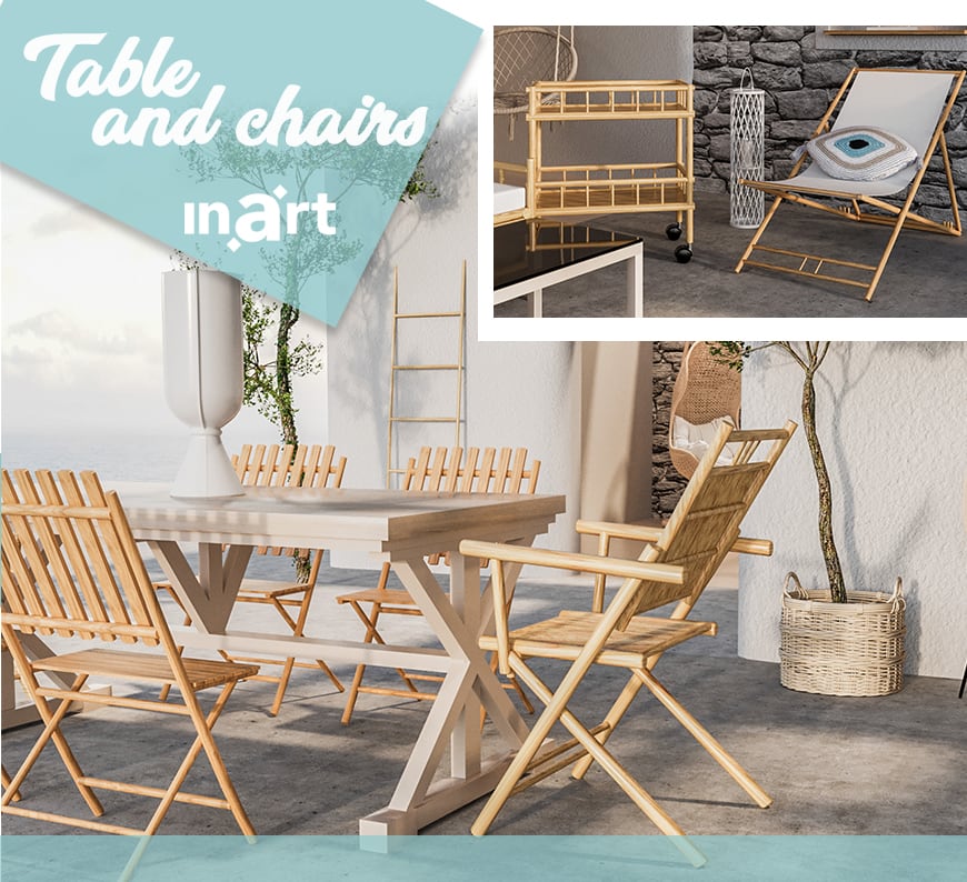 Table and chairs-inart